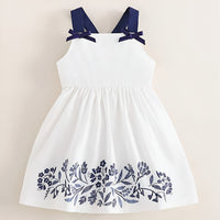 Stylish White Dress for Baby Girls