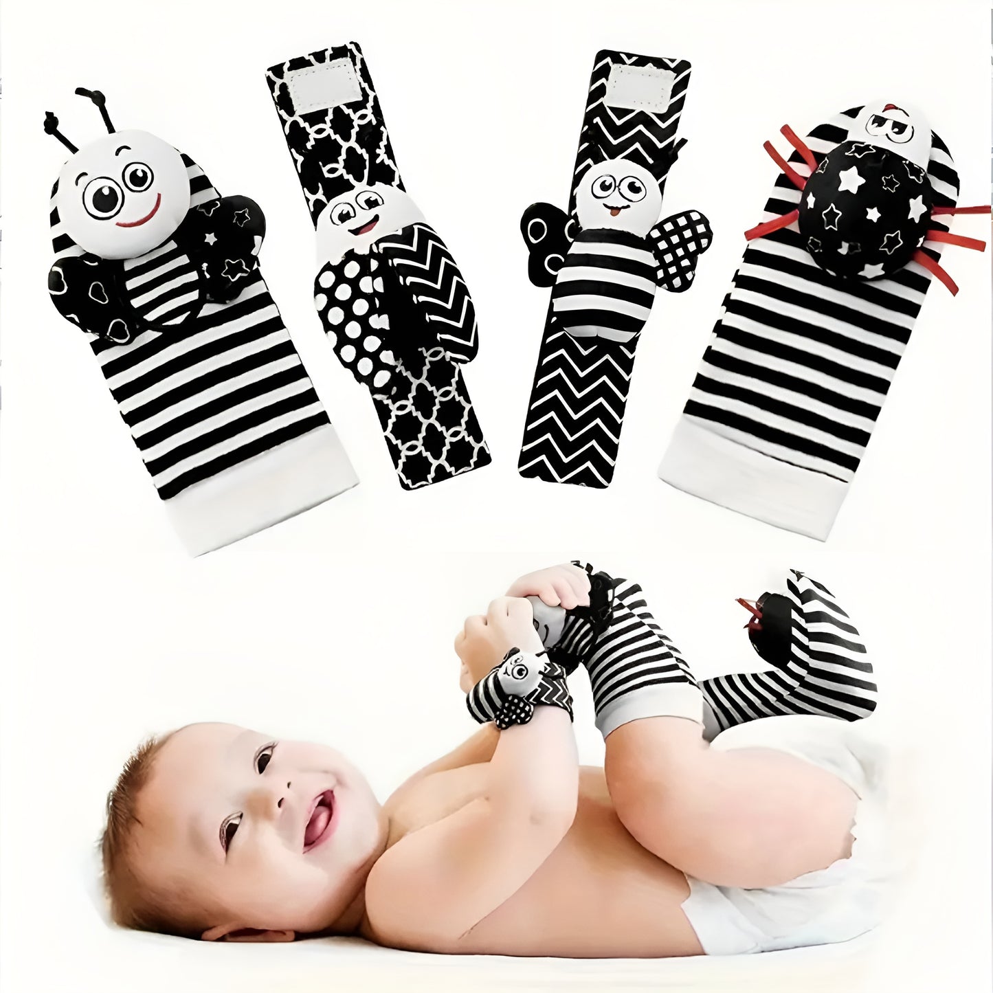 Wiggle & Giggle Rattle Socks